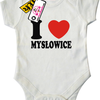 I love Mysłowice - dziecięce body, kod: SZDZ00222B