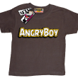 Angryboy super koszulka dla syna - brązowy