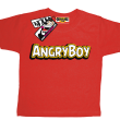 Angryboy super koszulka dla syna - czerwony