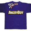 Angryboy super koszulka dla syna - fioletowy