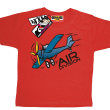 Air Division Samolocik - koszulka dziecięca - czerwony