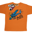 Air Division Samolocik - koszulka dziecięca - pomarańczowy