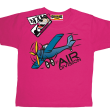 Air Division Samolocik - koszulka dziecięca - różowy
