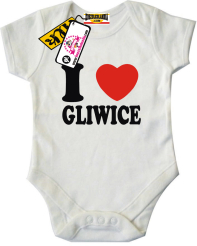 I love Gliwice - body dziecięce, kod: SZDZ00218B