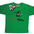 Desert strike helikopter wyjątkowy tshirt dla syna - green