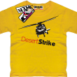 Desert strike helikopter wyjątkowy tshirt dla syna - yellow