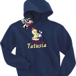 Córeczka tatusia super bluza dla córki - granatowa