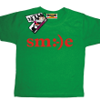 Smile - koszulka dziecięca - zielony