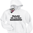 Malutki, ale bardzo głośniutki świetna bluza dziecięca - biały