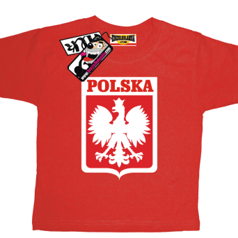 Polska - dziecięca koszulka, kod: SZDZ00028K