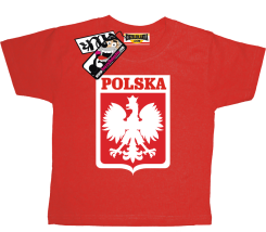 Polska - dziecięca koszulka, kod: SZDZ00028K