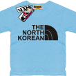 The North Korean - koszulka dziecięca - błękitny