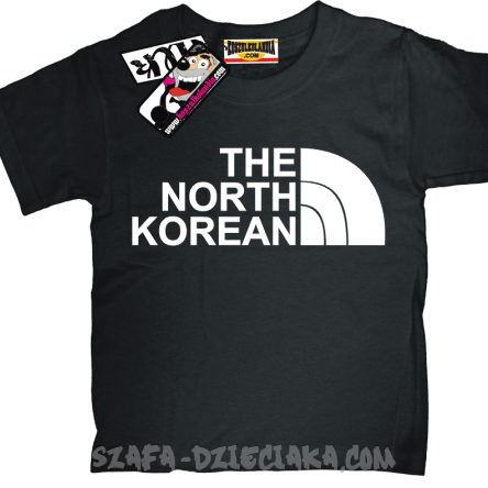 The North Korean - koszulka dziecięca - czarny