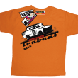 Trabant koszulka dla syna - pomarańczowa