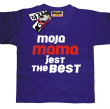 Moja mama jest the best dziecięcy tshirt - purple