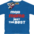 Moja mama jest the best dziecięcy tshirt - royal blue