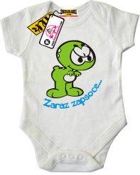 Żółwik zaraz zapsoce - nietypowe body dziecięce, kod: SZDZ00042B