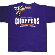 Choppers american legend niepowtarzalna koszulka dziecięca - fioletowa