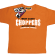 Choppers american legend niepowtarzalna koszulka dziecięca - pomarańczowa