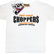 Choppers american legend niepowtarzalna koszulka dziecięca - biała