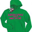 Dziewczyny zawsze mają rację - bluza dziecięca z kapturem - zielony