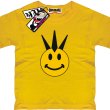 Imprezowy Emotik - koszulka dla dziecka - żółty