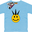 Imprezowy Emotik - koszulka dla dziecka - błękitny