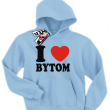 I love Bytom bluza dziecięca - błekitny