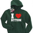 I love Bytom bluza dziecięca - butelkowy