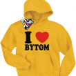 I love Bytom bluza dziecięca - żółty