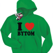 I love Bytom bluza dziecięca - zielony