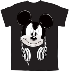 Myszka Miki Słuchawki - koszulka dziecięca