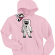 Kosmonauta bluza dziecięca - różowy