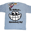 uśmiechnij się tshirt dla dziecka - melanżowy