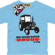Traktor Ursus tshirt dla syna - błękitny