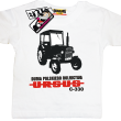 Traktor Ursus tshirt dla syna - biały