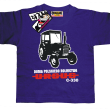 Traktor Ursus tshirt dla syna - fioletowy