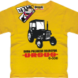 Traktor  tshirt dla syna - brązowy