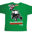 Traktor  tshirt dla syna - brązowy