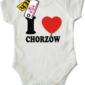 I love Chorzów - body dla Maluszka, kod: SZDZ00216B