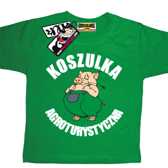 Koszulka agroturystyczna - fajna koszulka dla dziecka,kod: SZDZ00072K 