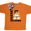 I love old games - koszulka dziecięca - pomarańczowy