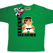 I love old games - koszulka dziecięca - zielony
