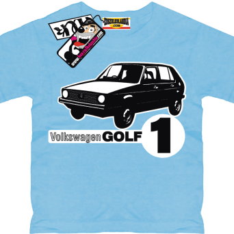 Volkswagen golf1 - wyjątkowy tshirt dziecięcy, kod: SZDZ00070K
