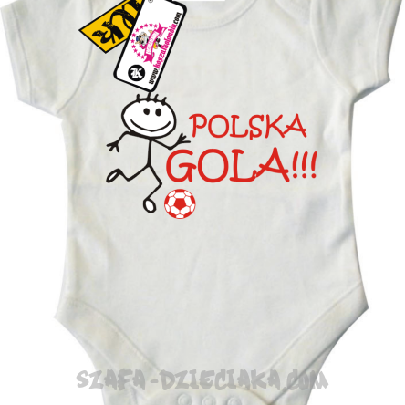 Polska gola - body dla małego kibica