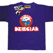 Zajefajny dzieciak świetna koszulka dla dziecka - fioletowy