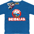 Zajefajny dzieciak świetna koszulka dla dziecka - niebieski