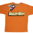 Angryboy super koszulka dla syna - pomarańczowy