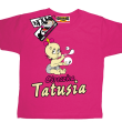 Córeczka tatusia koszulka dla dziecka - różowa