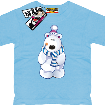 Miś zimowy Felicjan - koszulka dziecięca, kod: SZDZ00172K